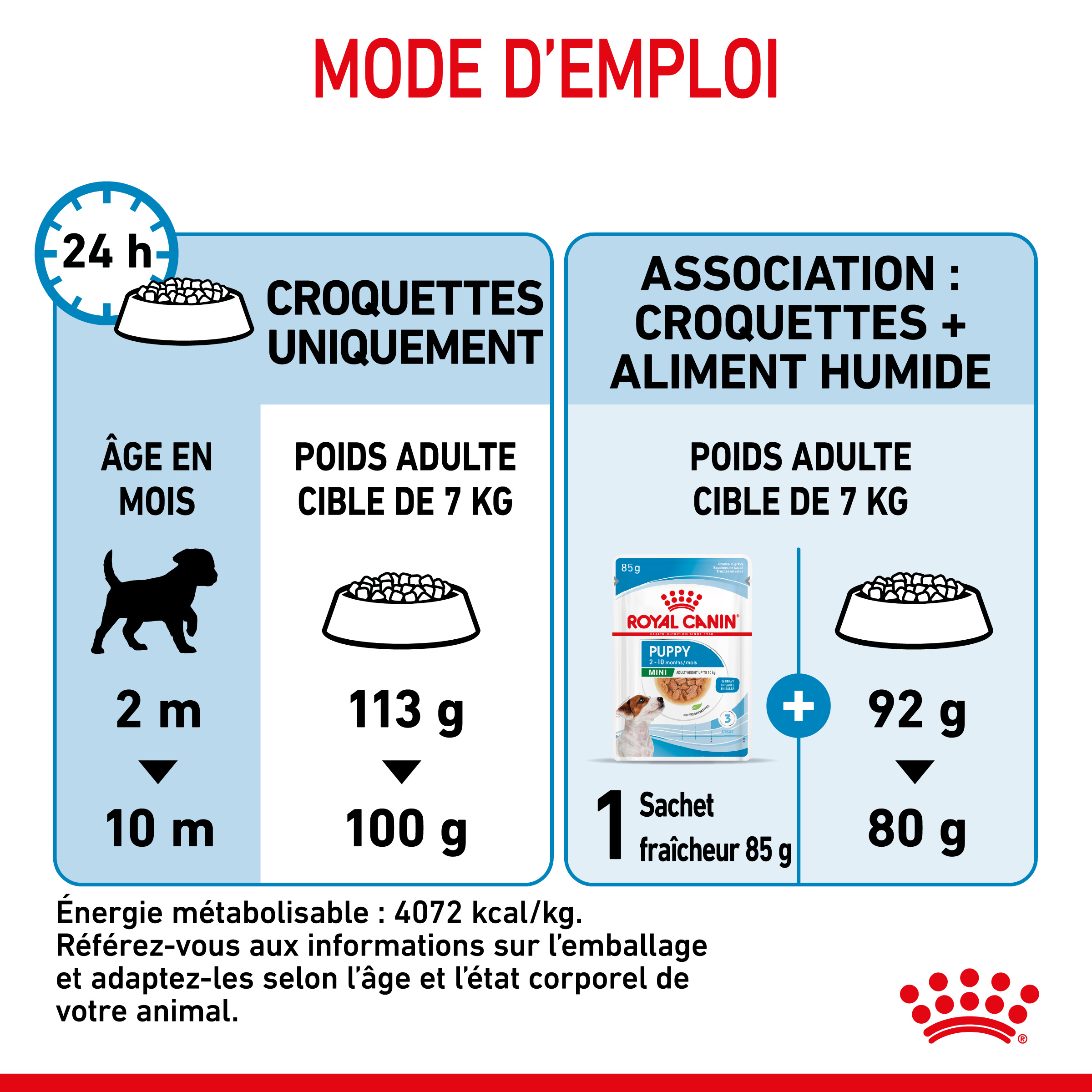 Mini adulte outlet royal canin 8kg