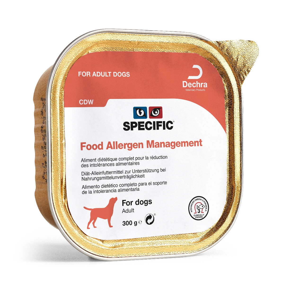 nul Claire koel Specific Cdw Food Allergy Management – Hondenvoer Blik – 6x 300g - Natvoer  Hond - Hondenvoer Specific | Pharmapets