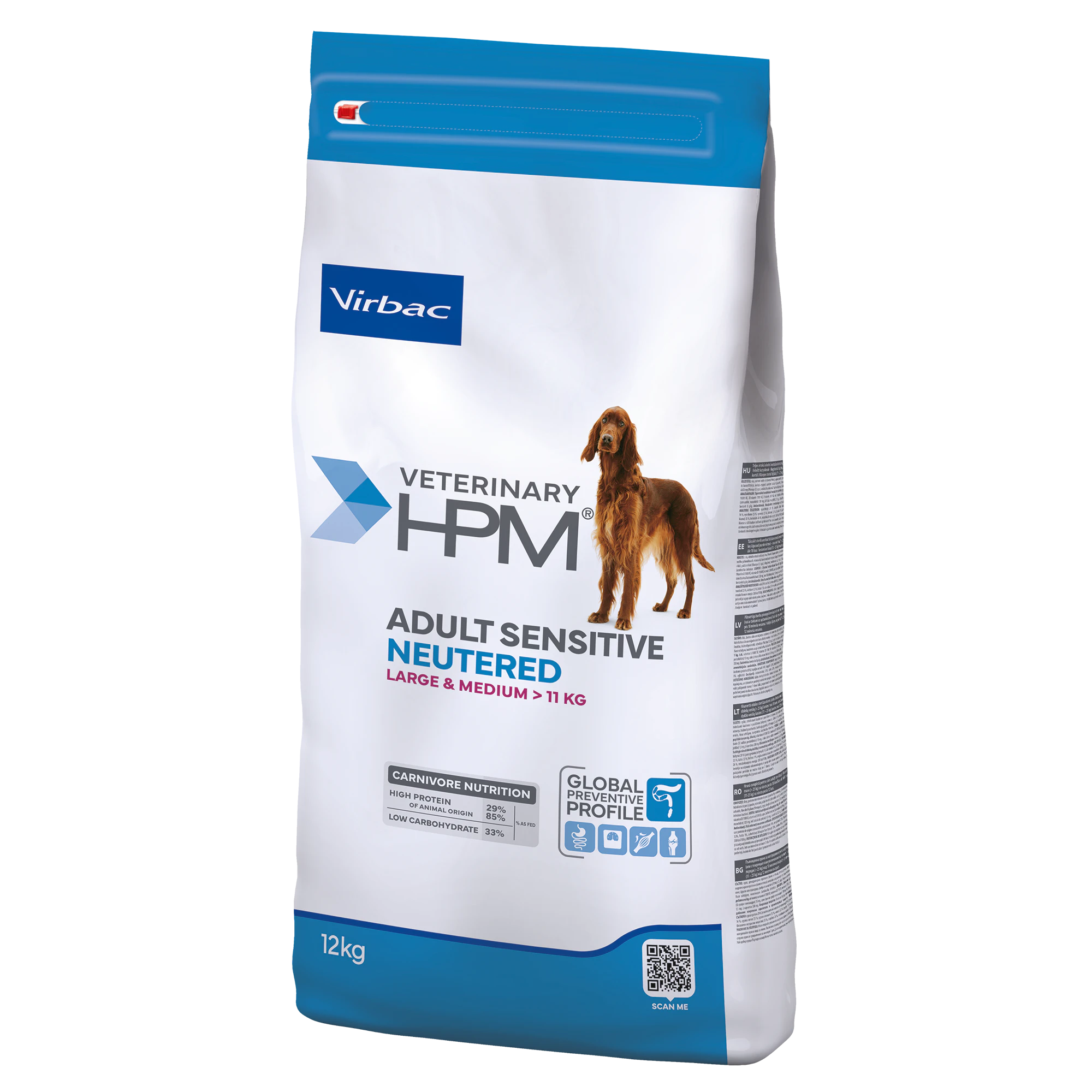 Virbac Veterinary HPM Dog Kidney Hundefutter 3 Kg - Spezialfutter Gre S  Bei Nierenproblemen