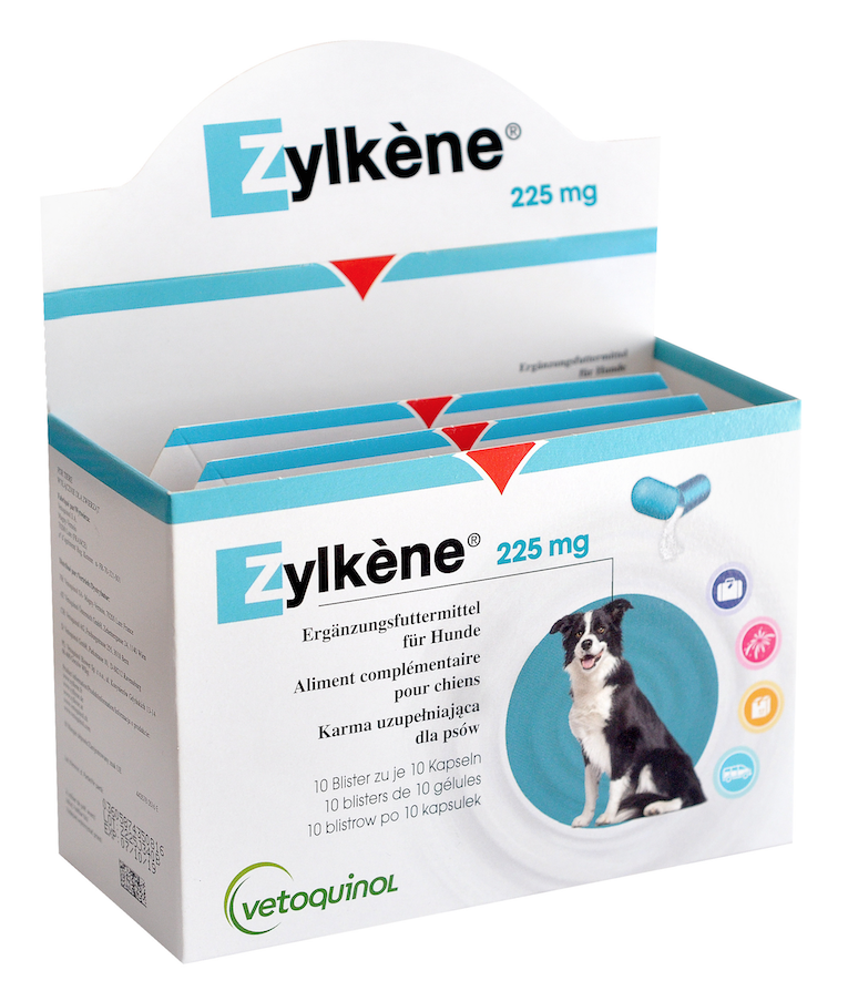 Zylkène 225mg anti stress pour chien et chat en 30 gélules - Univers-veto