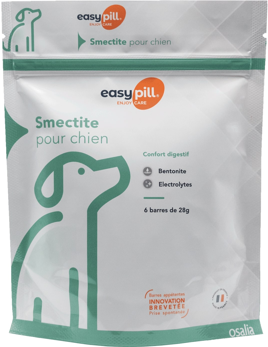 Easypill Chien Smectite - Soutien digestif et la diarrhée Chien -  Compléments alimentaires Osalia