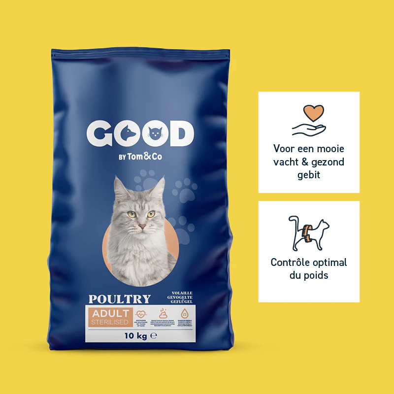 WOW! Natvoer Gevogelte & Eend voor senior kat
