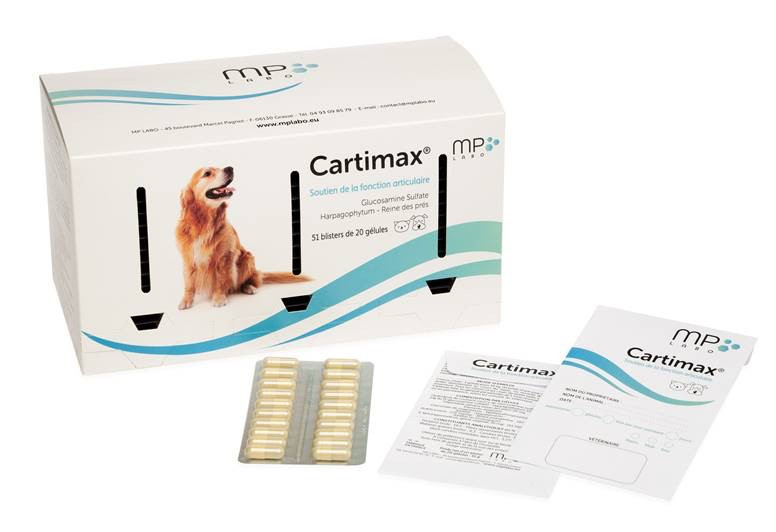 Cartimax complément alimentaire pour chien et chat - 300 cps