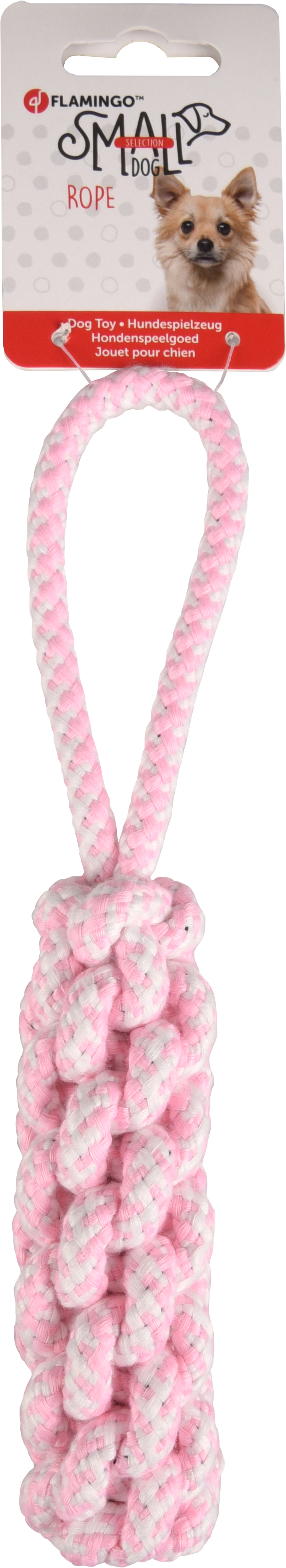 Flamingo Pet Products -Accessoire pour collier 1 noeud et 1 fleur bleu ou  rose pour chien